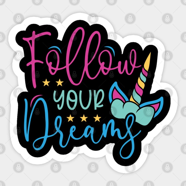 follow your dreams Sticker by busines_night